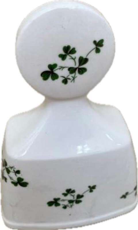 Vintage Irish shamrock bell  Carrigaline pottery Co