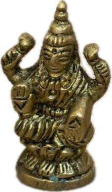 Small Brass Buddha lot of 6 in Turkish purse red black