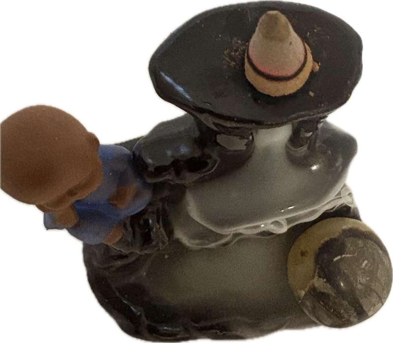 Baby Buddha  incense backflow pond fountain
