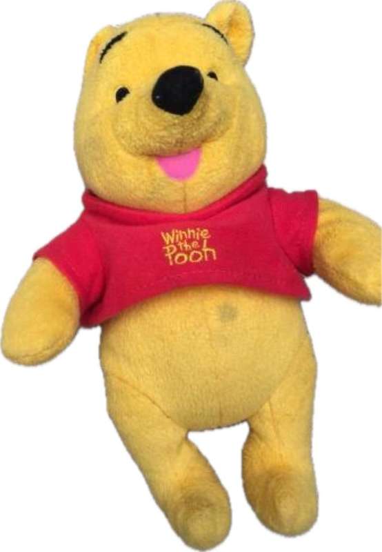 vintage small Winnie the Pooh bear soft doll