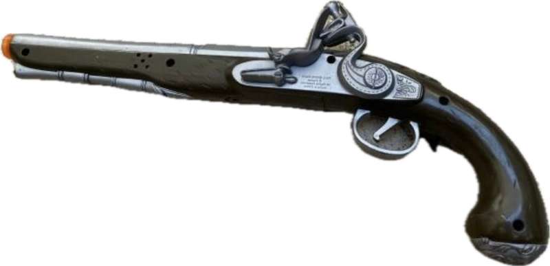 vintage RARE flintlock pirate REPLICA gun disney POTC ZIZZLE Jack sparrow  2005