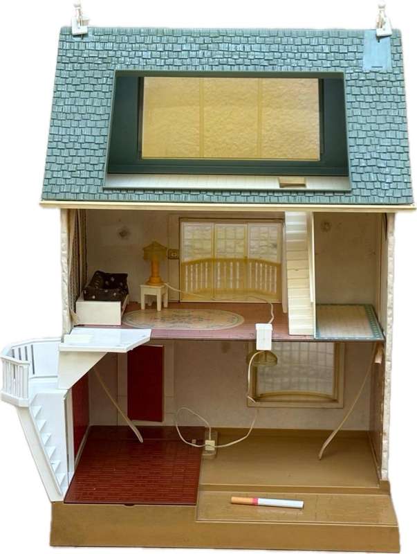 Vintage  Fisher Price Light Up Dollhouse #280 made USA 1981