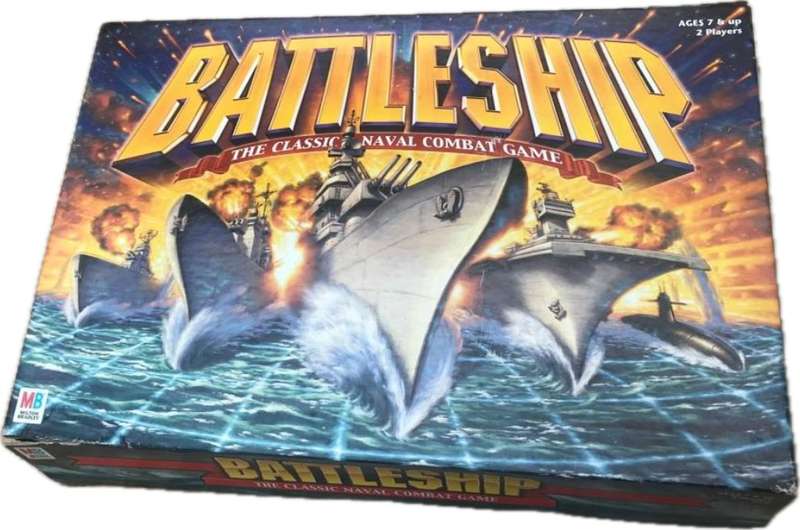 milton bradley vintage Battleship board game  2002 made in USA hasbro