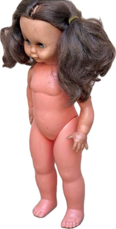 Vintage Burbank toys doll pvc 45cm