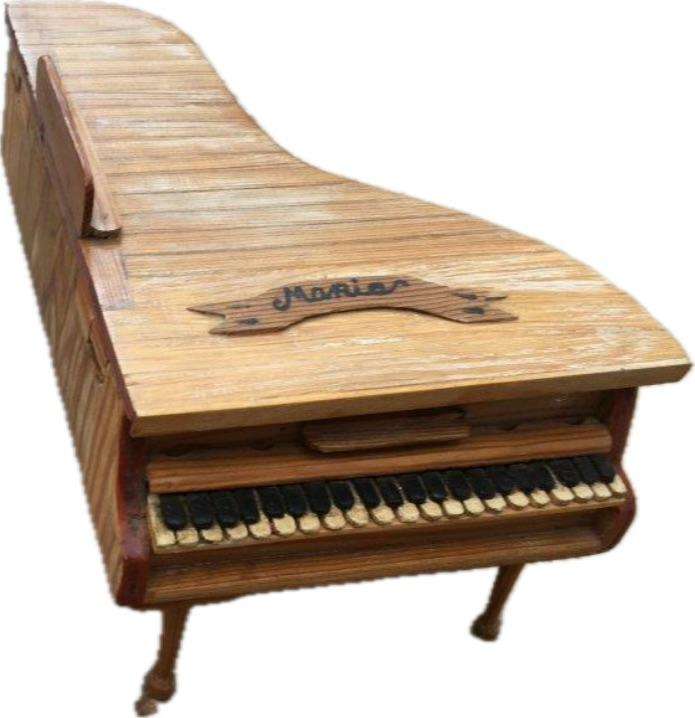 vintage Piano jewellery box , maria