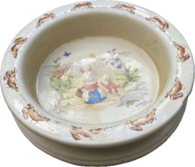 Royal Doulton Bunnykins Bowl by Barbara Vernon