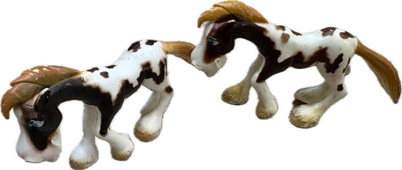 vintage gosnell horse pony pair of 2