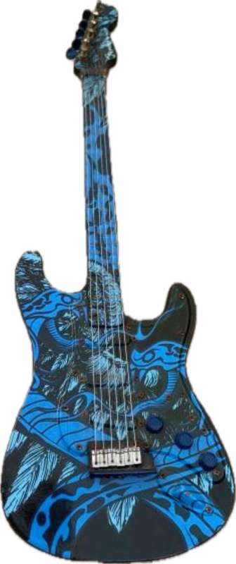 mini fender stratocaster by guitarmania  miniature guitar mania 2011