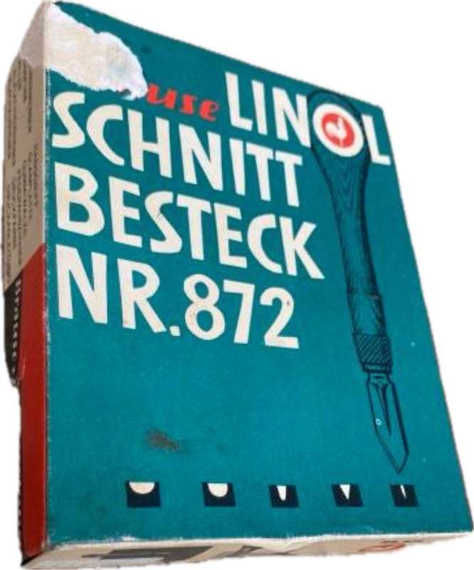 Brause LINOL SCHNITT BESTECK NR-872 Vintage CUT CUTLERY