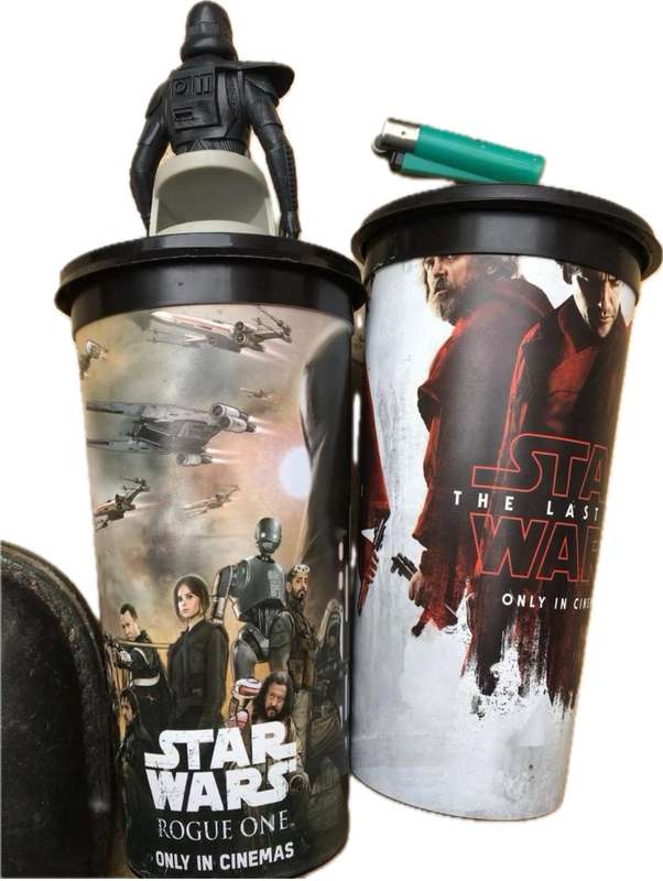 star wars starwars movie cup pair of 2