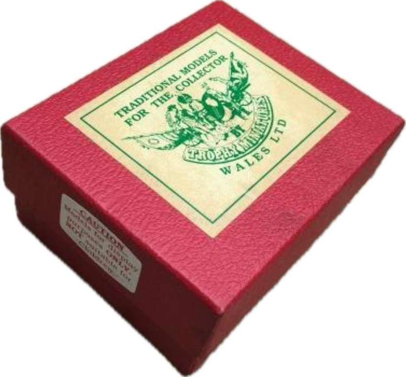 Trophy miniatures wales red box with pvc model lot unpainted