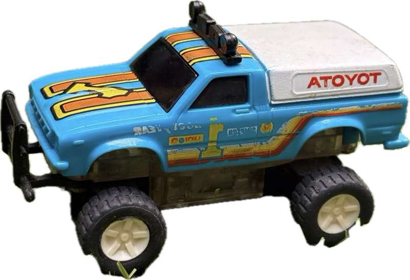 Vintage Mattel power Devils Toyota pick up truck