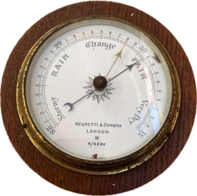 vintage Negretti and Zambra  barometer