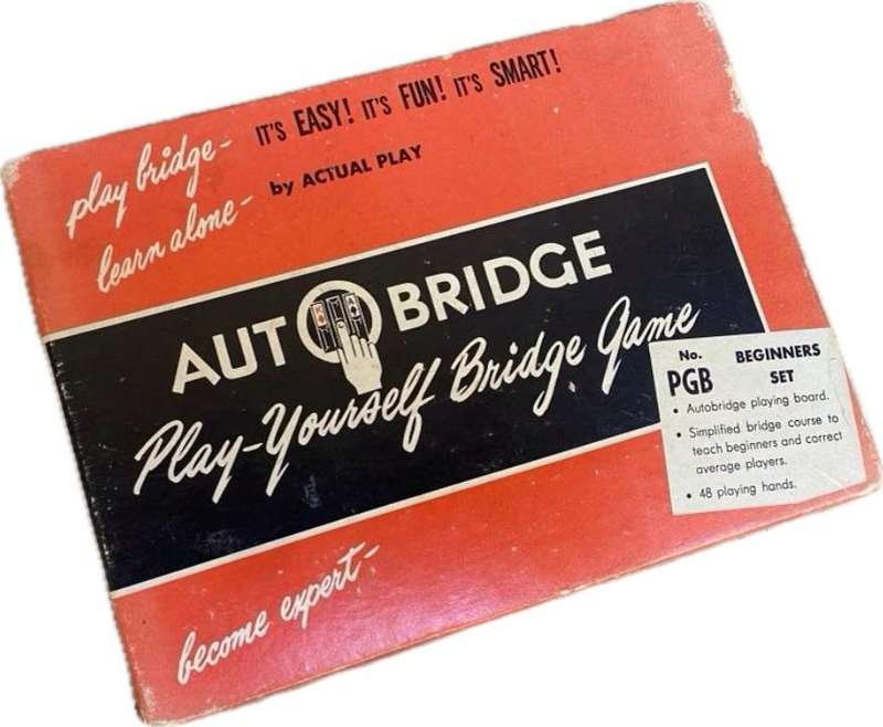 vintage autobridge , play yourself bridge game