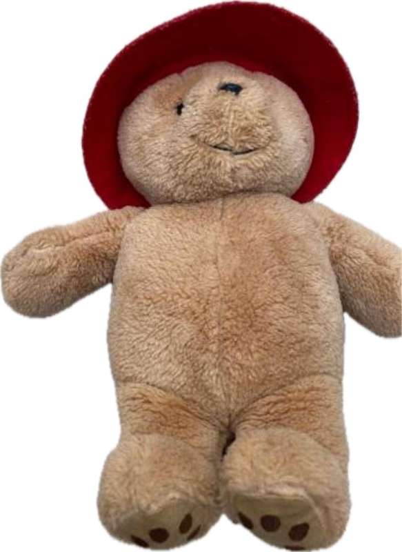 paddington bear doll  by rainbow no jacket red hat