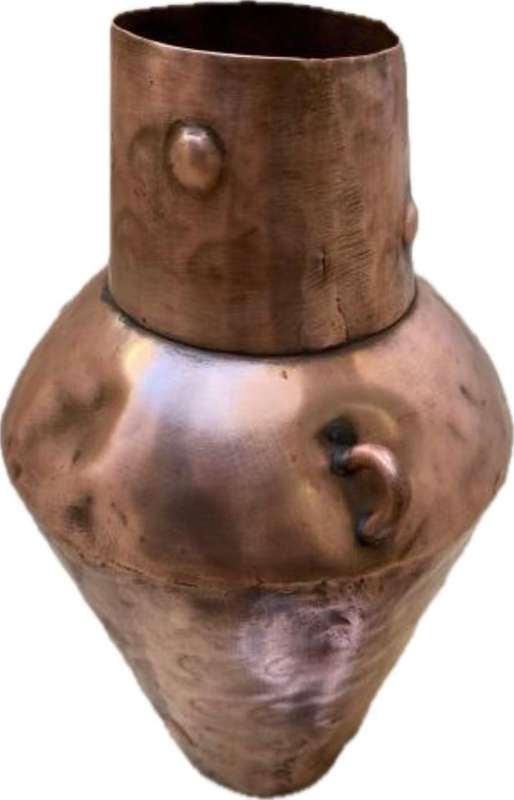 antique copper jug pitcher 27 cm tall