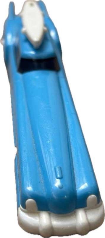 VINTAGE 1990 blue SANRIO SURFER PULL-BACK Friction CAR PEN, JAPAN