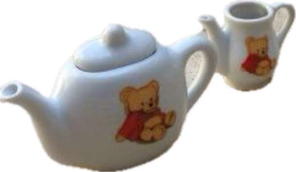 Porcelain Tea Set Winnie the Pooh 16 piece