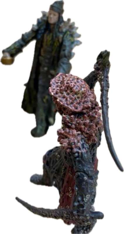 vintage zizzle disney pirates of the Caribbean figure figures pair