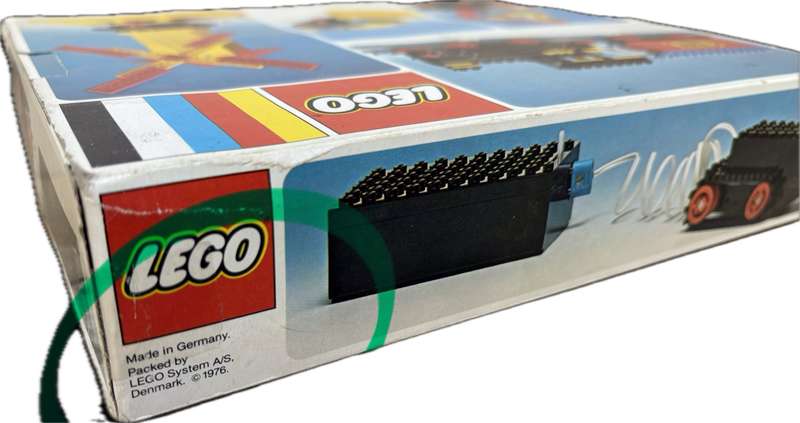 Vintage Lego 107 4.5 V motor set universal set train 1976