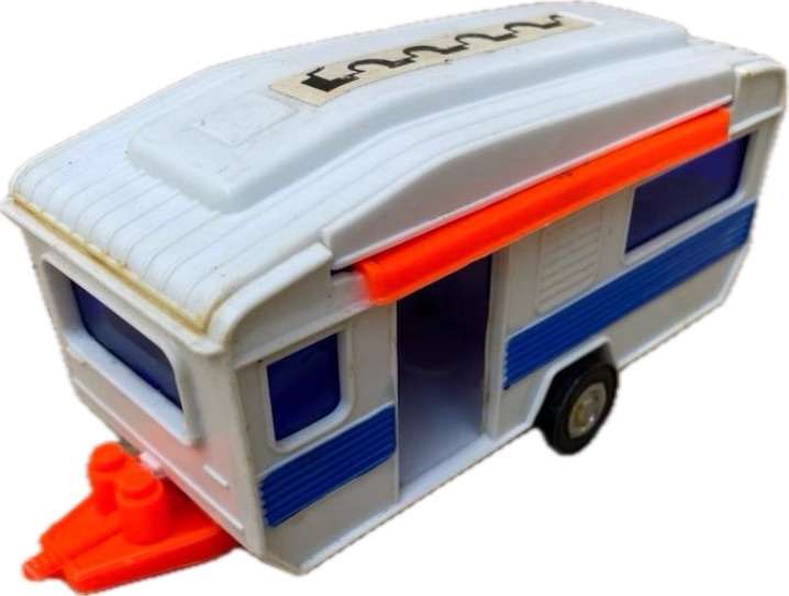 Vintage caravan toy Lucry no 4549 Hong Kong