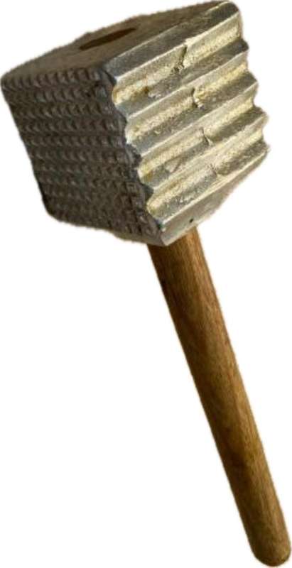 vintage meat four sided solid aluminum mallet tenderiser Taiwan