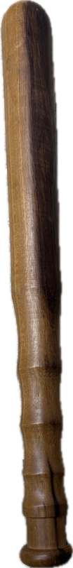 Vintage wood baton truncheon exotic hard wood
