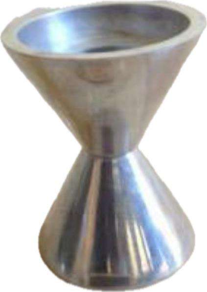 pewter multiple size candlestick holder