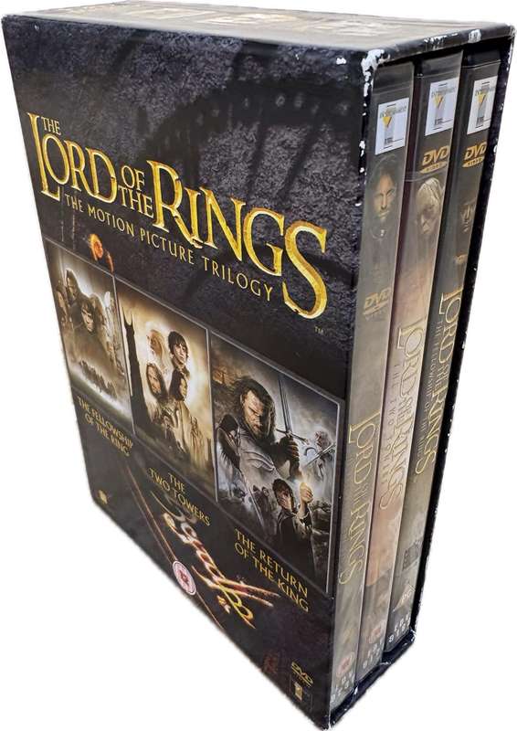 Lord of the rings dvd box set trilogy