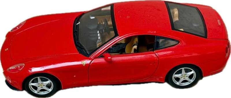 Ferrari 612 Scaglietti 2010 red 1/18 HotWheels 2003