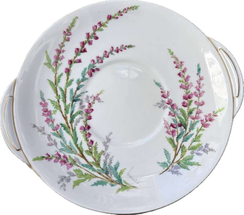 Royal Doulton Bell Heather cake plate H 4840 R 1941