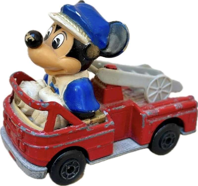 Matchbox Lesney Mickey Mouse Disney fire engine Hong Kong 1979