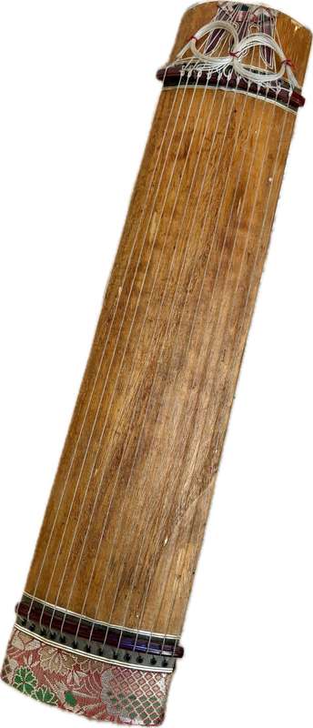 Koto portable Japanese stringed musical instrument acoustic harp 13strings zen