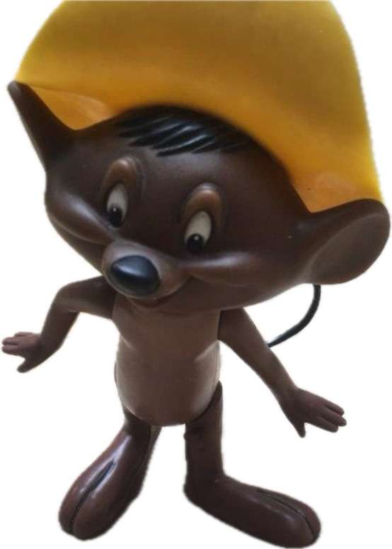 vintage speedy conzalez mouse toy R Daken , hong kong 1970