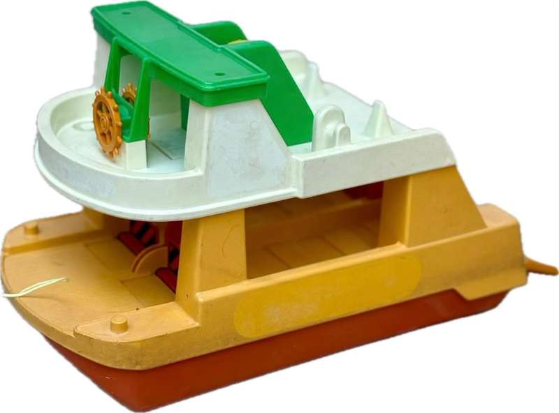 Vintage Fisher Price Little People #932 Play Ferry Boat