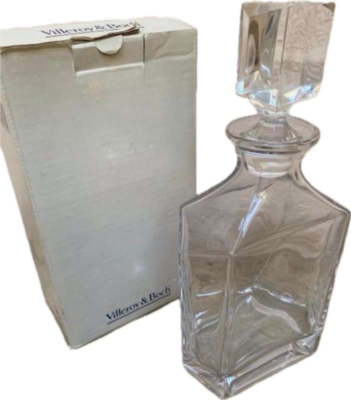 Villeroy & Boch crystal decanter Dover nr 23  in box