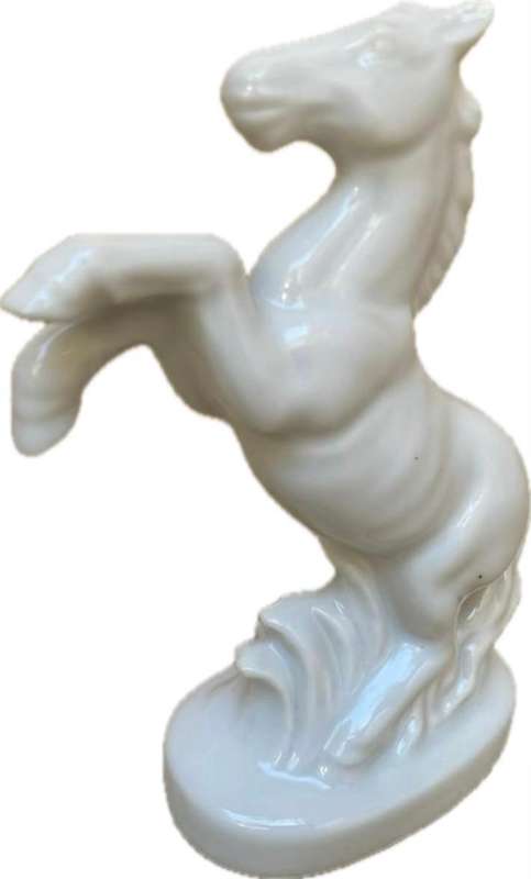 Vintage Wien-Hofreitschule Spanish Riding School Vienna Porcelain Horse Stallion Figurine