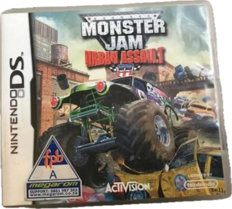 monster jam urban assault Nintendo ds