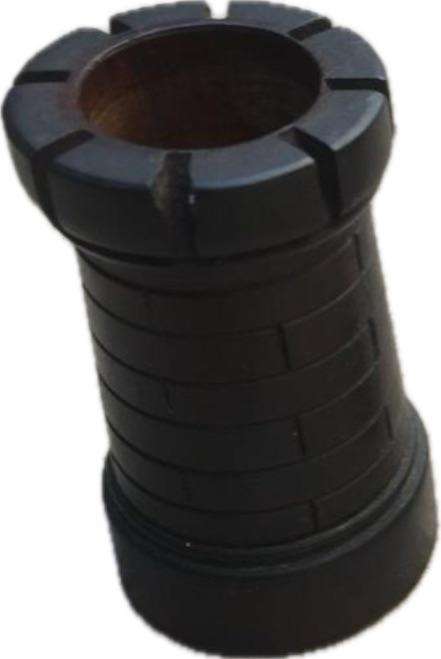 vintage treen snuff box in Chess castle piece shape