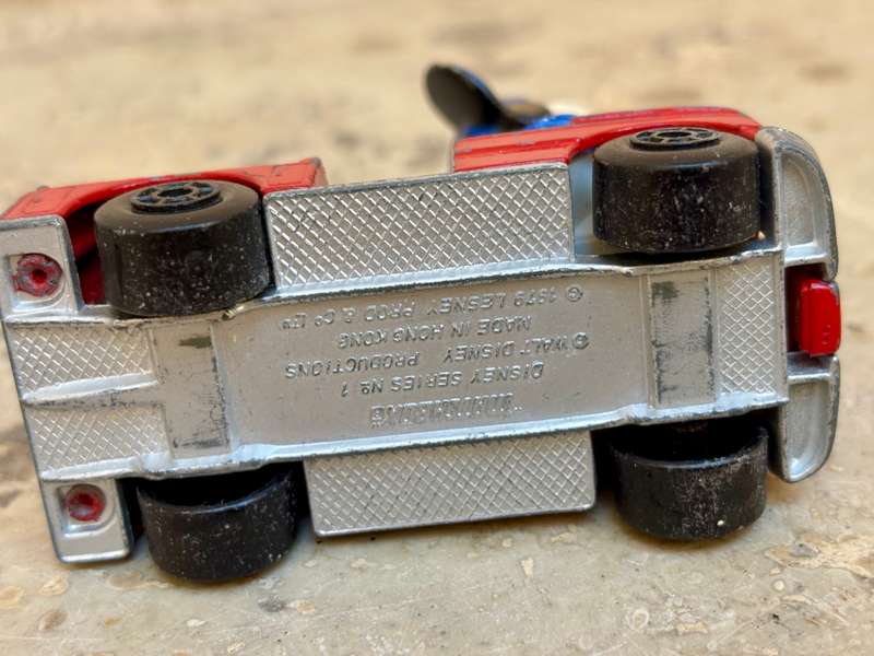 Matchbox Lesney Mickey Mouse Disney fire engine Hong Kong 1979