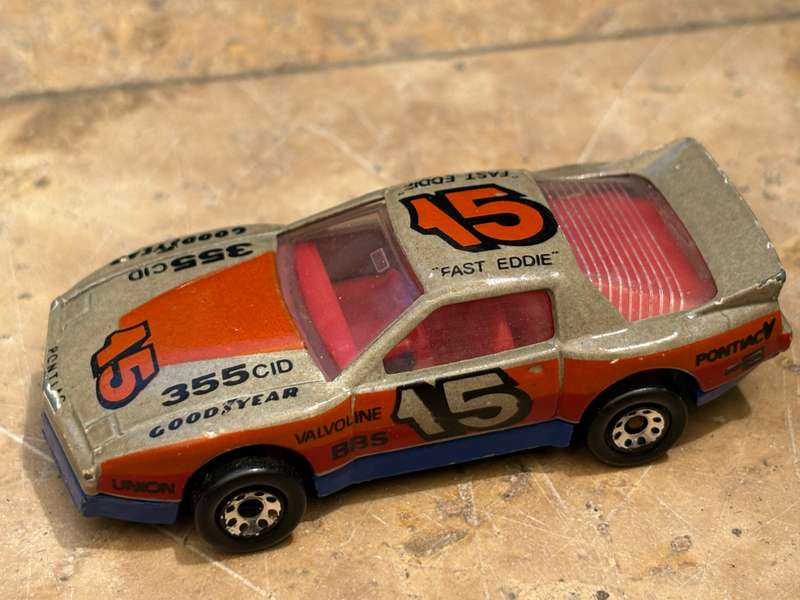 Vintage matchbox Pontiac  fire bird racer , zee zylmex Porsche 933 diecast pair