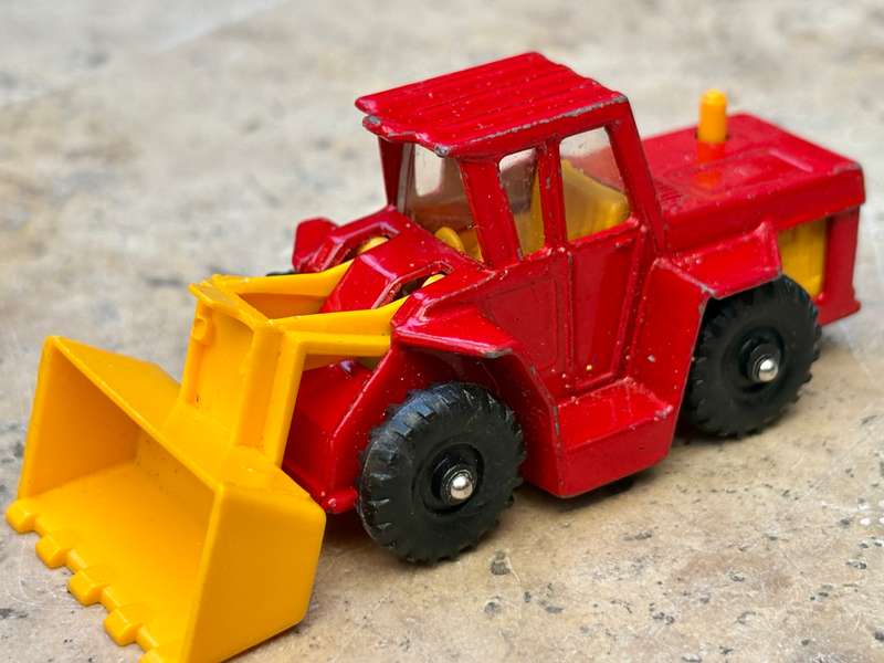 Vintage Corgi Juniors excavator , Corgi digger pair