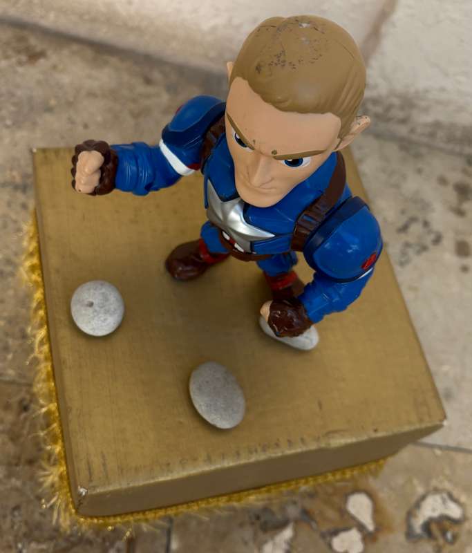 Marvel Captain America diecast figure