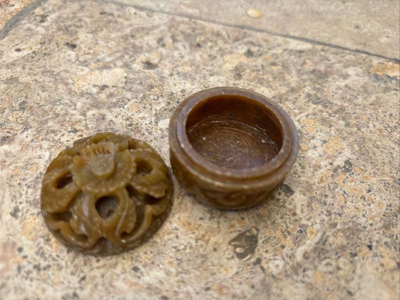 Namaste solid perfume lidded jar