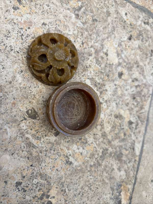 Namaste solid perfume lidded jar