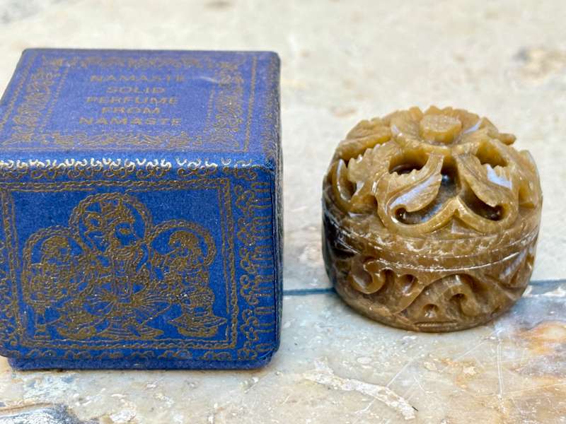 Namaste solid perfume lidded jar
