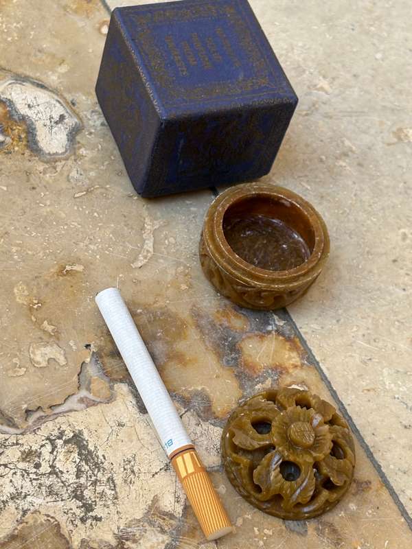Namaste solid perfume lidded jar