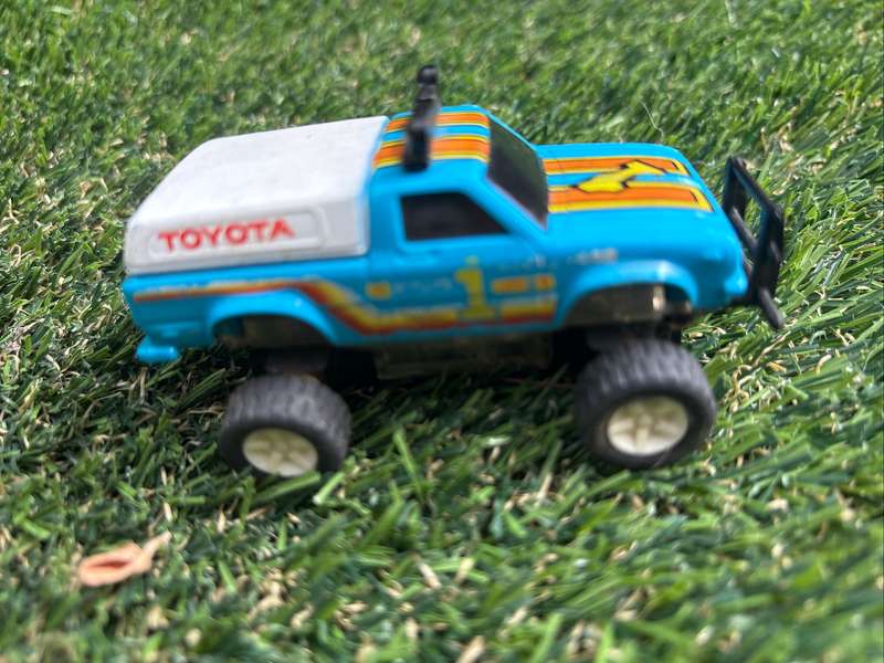 Vintage Mattel power Devils Toyota pick up truck