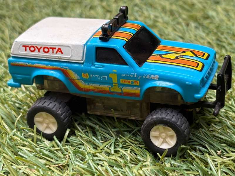 Vintage Mattel power Devils Toyota pick up truck