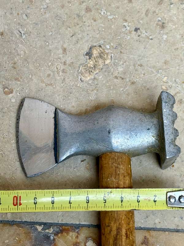Vintage meat tenderiser mallet primitive farmhouse